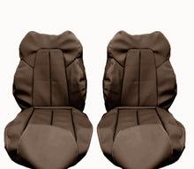 Cargar imagen en el visor de la galería, Mercedes SLK R170 Front Seat Covers 1996-2004 Interior Mercedes Brown
