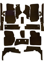 Load image into Gallery viewer, Mercedes W123 Limousine Carpet Set 1975-1986 Interior Mercedes Brown

