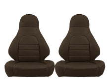 Cargar imagen en el visor de la galería, Mazda Mx 5 Miata Front Seat Covers 1990-1996 Interior Other Brown
