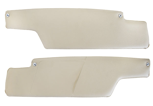 Porsche 914 Sun Visor Set Ivory 1970-76 Interior Porsche   