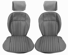Load image into Gallery viewer, Fiat 124 Spider Front Seat Covers 1966-1978 Grey
