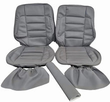 Load image into Gallery viewer, Mercedes W124 Coupe Front Seat Covers 1986-1995 Grey
