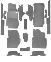 Cargar imagen en el visor de la galería, Mercedes 123 Coupe Carpet Set 1977-1986 Grey
