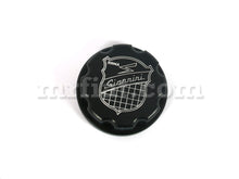 Cargar imagen en el visor de la galería, Fiat 500 Giannini Black Aluminum Fuel Tank Cap Fuel System Fiat
