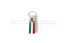 Load image into Gallery viewer, Fiat 500 Keychain Italian Flag Accessories Fiat
