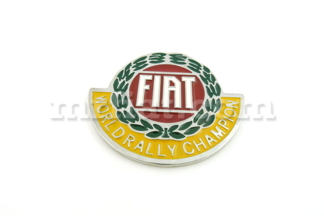 Fiat 500 600 World Rally Champion Emblem Abarth Emblems Fiat   