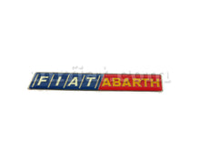 Load image into Gallery viewer, Fiat 500 600 Abarth Emblem 120x18 mm Abarth Emblems Fiat
