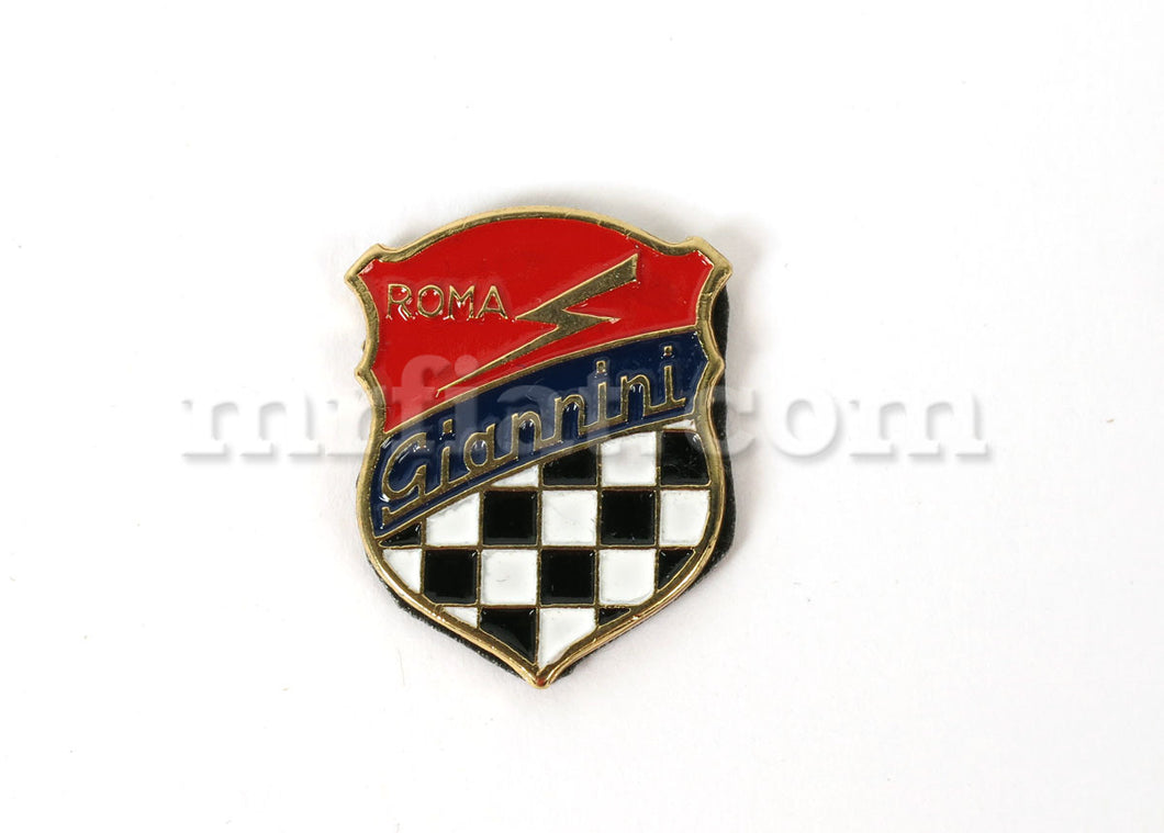 Fiat 500 Giannini Adhesive Emblem Gold Emblems Fiat   