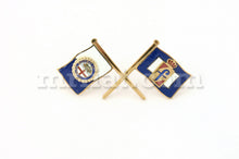 Cargar imagen en el visor de la galería, Alfa Romeo Farina Flag Emblem Emblems Alfa Romeo   
