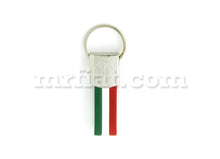 Load image into Gallery viewer, Alfa Romeo Keychain Italian Flag Engine Alfa Romeo
