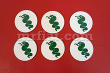 Cargar imagen en el visor de la galería, Alfa Romeo Biscione Emblem Set Emblems Alfa Romeo   
