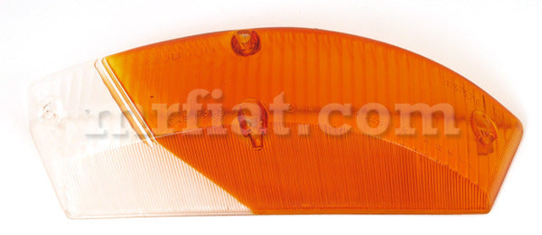 Alfa Romeo Duetto Spider Amber Clear Front Left Turn Light Signal Lens Lights Alfa Romeo   