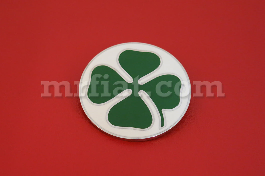 Alfa Romeo Green Quadrifoglio Rear Right Emblem Emblems Alfa Romeo   