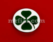 Load image into Gallery viewer, Alfa Romeo Green Quadrifoglio Rear Left Emblem Emblems Alfa Romeo   
