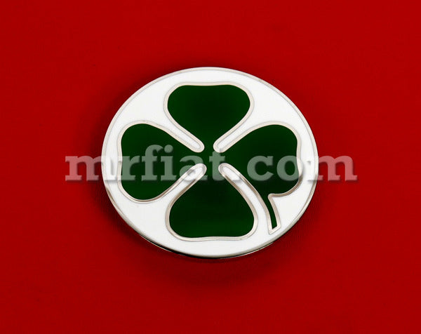 Alfa Romeo Green Quadrifoglio Rear Left Emblem Emblems Alfa Romeo   