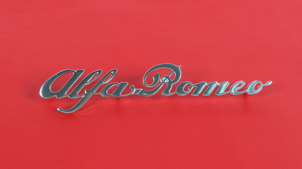 Alfa Romeo Script 170 mm Emblems Alfa Romeo   