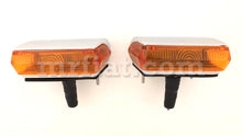 Load image into Gallery viewer, Siata Spring Glas 1300 1700 GT Orange Front Lights Set Lights Other   
