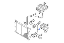 Load image into Gallery viewer, Coolant Hose for Alfa Romeo 155 2.0cc Turbo Models Alfa Romeo
