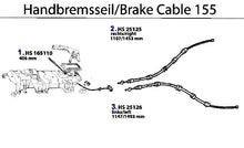 Load image into Gallery viewer, Alfa Romeo 155 Handbrake Cable Right Alfa Romeo
