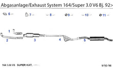 Cargar imagen en el visor de la galería, Alfa Romeo 164 3.0cc V6 Centre Muffler Alfa Romeo
