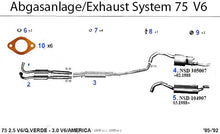 Load image into Gallery viewer, Alfa Romeo 75 Front Muffler Left Alfa Romeo
