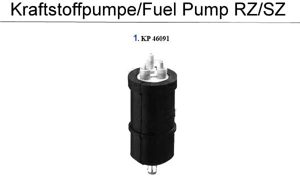 Fuel Pump for Alfa Romeo RZ/SZ Models Alfa Romeo