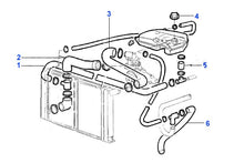 Load image into Gallery viewer, Upper Water Hose for Alfa Romeo RZ/SZ Models Alfa Romeo
