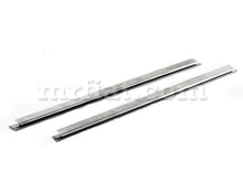 Load image into Gallery viewer, Alfa Romeo GT Junior GTV Chrome Side Window Trim 2 Pcs Set Rear Doors Alfa Romeo   
