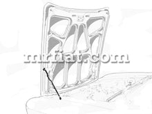 Load image into Gallery viewer, Alfa Romeo GT Junior GTV Front Hood Strut Engine Compartment Alfa Romeo   
