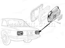 Load image into Gallery viewer, Alfa Romeo GT Junior GTV USA Red Rear Right Light Lens Lights Alfa Romeo
