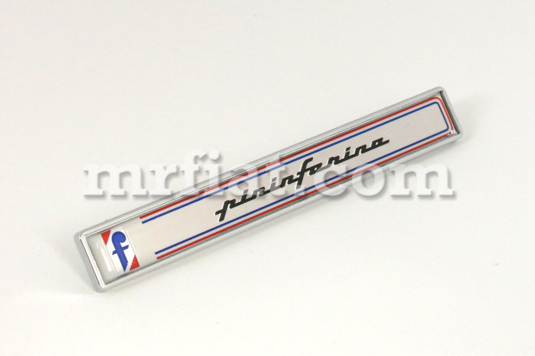 Alfa Romeo Spider Pininfarina Side Emblem Script W/ Frame  1986-93 Accessories Alfa Romeo   