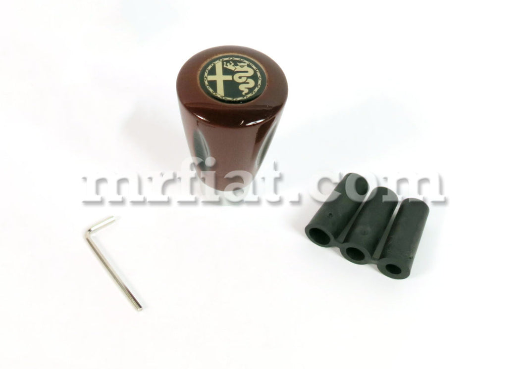 Alfa Romeo Giulia Sedan Mahogany Wood Gearshift Knob Interior Alfa Romeo   