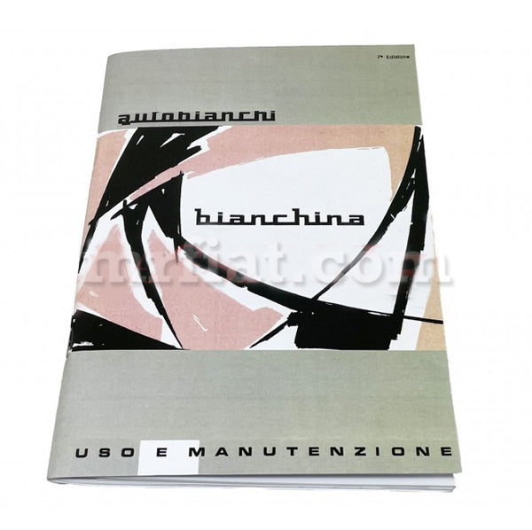 Autobianchi Bianchina Berlina 110 FB FB/1 Special FB/5 Cabrio Owner's Manual Accessories Fiat   