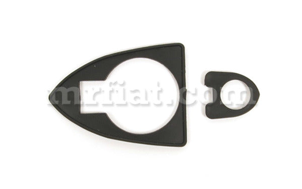 BMW 3200 CS Black Door Handle Bezel Gasket Set 2 Pcs Interior BMW   