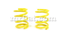 Cargar imagen en el visor de la galería, Fiat 500 Abarth Rear Coil Sport Springs Set 17 cm Abarth and Giannini Fiat   
