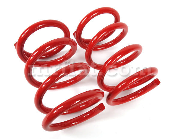 Fiat 600 Abarth Rear Coil Sport Springs Set 21 cm Abarth Fiat   