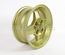 Load image into Gallery viewer, Fiat 850 124 128 X1/9 A112 Gold Finish Cromodora CD30 Wheel 5.5 x 13 Rims Fiat   
