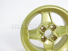 Load image into Gallery viewer, Fiat 850 124 128 X1/9 A112 Gold Finish Cromodora CD30 Wheel 5.5 x 13 Rims Fiat   
