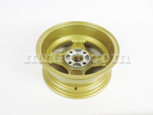 Load image into Gallery viewer, Fiat 850 124 128 X1/9 A112 Gold Finish Cromodora CD30 Wheel 5.5 x 13 Rims Fiat   
