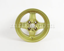 Load image into Gallery viewer, Fiat 850 124 128 X1/9 A112 Gold Finish Cromodora CD30 Wheel 5.5 x 13 Rims Fiat   
