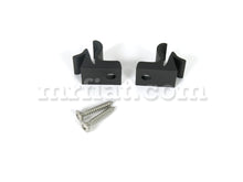 Load image into Gallery viewer, De Tomaso Pantera Longchamp Sunvisor Clamps Set W/ Screws Longchamp De Tomaso
