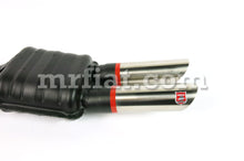 Load image into Gallery viewer, DeTomaso Pantera GTS ANSA Rear Muffler Right Side Dual Slash Cut Chrome Tips Exhaust De Tomaso
