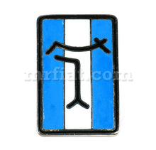 Load image into Gallery viewer, De Tomaso De Tomaso 1st Version Enamel Emblem Emblems De Tomaso   
