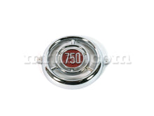 Cargar imagen en el visor de la galería, Fiat 600 750 Metal Round Emblem Emblems Fiat
