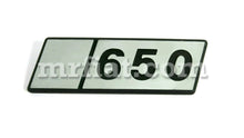 Load image into Gallery viewer, Fiat 126 1977 650 emblem 92x32 mm Emblems Fiat   
