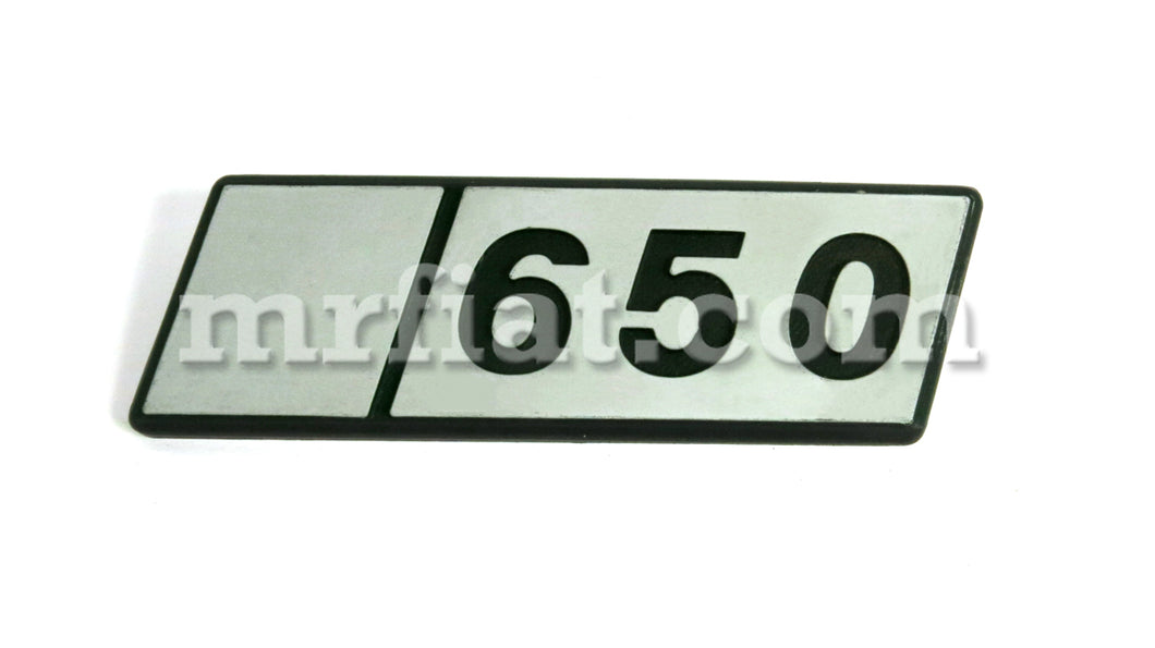 Fiat 126 1977 650 emblem 92x32 mm Emblems Fiat   