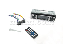Cargar imagen en el visor de la galería, Fiat 500 Vintage Style Radio FM MP3 W/ Bluetooth Electrical and Ignition Fiat
