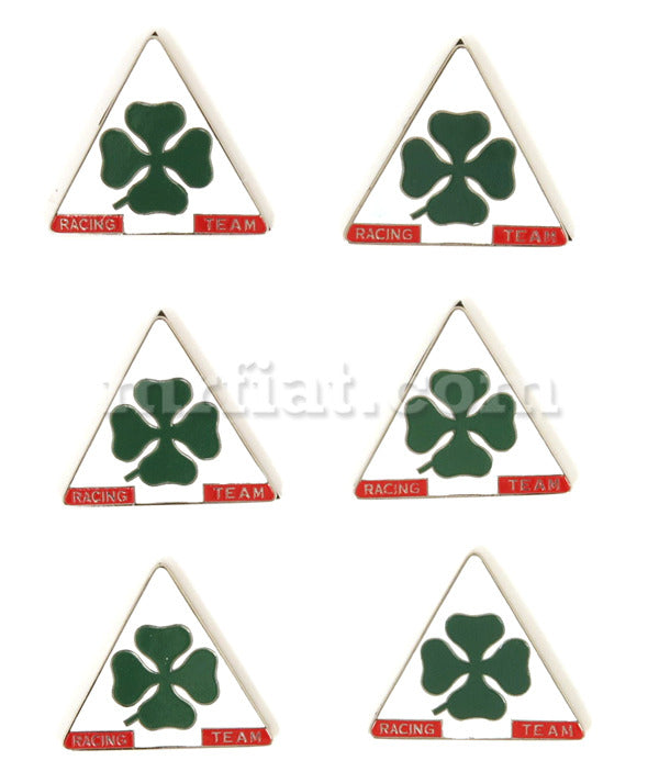 Alfa Romeo Quadrifoglio Triangle Emblem Set Emblem Emblems Alfa Romeo   