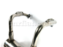 Load image into Gallery viewer, Fiat 500 F/L Type Abarth Stainless Steel Dual Tip Muffler Exhaust Fiat
