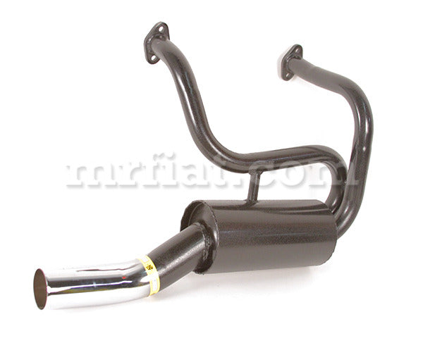 Fiat 500 F/L Muffler Rear Sport Single Pipe Exhaust Fiat   